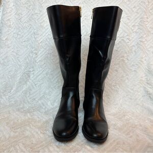 Tommy Hilfiger Black Knee-High Boots – Women’s Size 9